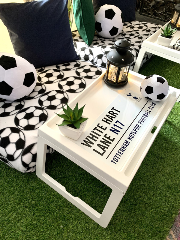 Football Themed Teepee party Hire
